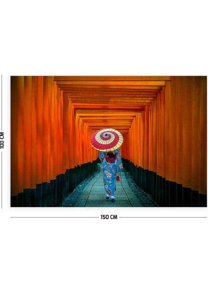 Uzakdoğu Kadın Duvar Örtüsü Halısı 150 x 100 cm fiyatları