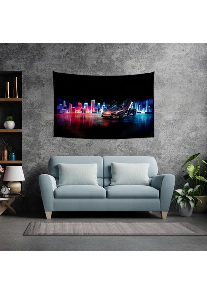 Mclaren City Duvar Örtüsü Halısı 70 x 100 cm