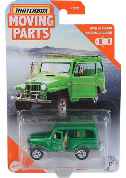 Çebi Toys Matchbox 1962 Jeep Wıllys Wagon