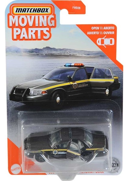 Matchbox 2006 Ford Crown Vıctorıa Polıce
