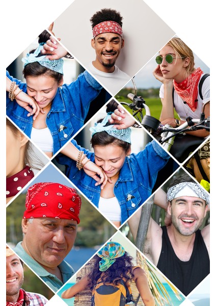 Kadın Yeşil Çiçek Desenli 50X50 Bandana Hyl DG01404-22 indirimleri