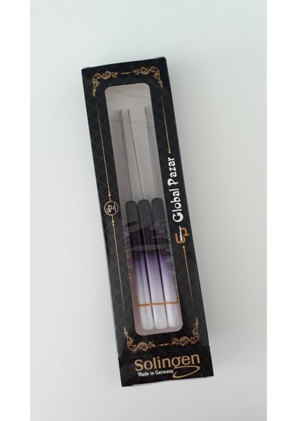 3 Adet Ebruli Mor Meyve Bıçağı fırsatları