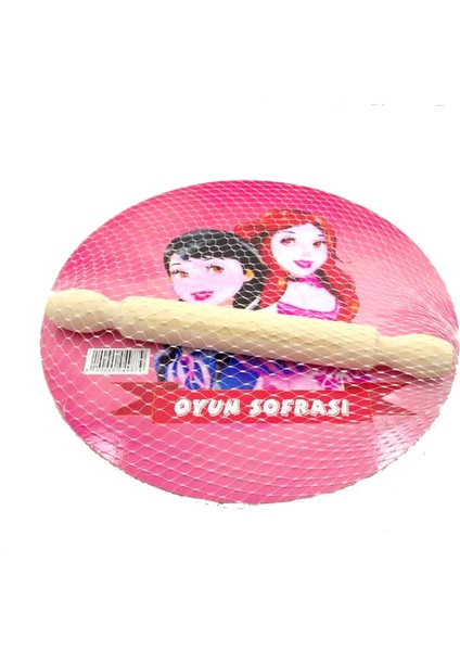 Akbak Çocuk Pembe Oyun Sofrası 36 cm