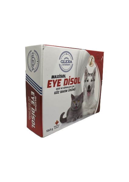 Maxisol Eye Disol 10X5 gr Kedi ve Köpekler Için Göz Bakım Ürünü