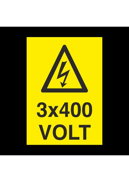 3X400 Volt 20 x 30 cm