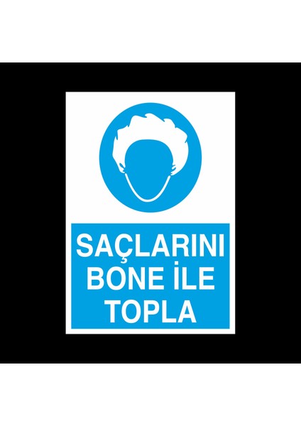 Saçlarını Bone Ile Topla 20 x 30 cm