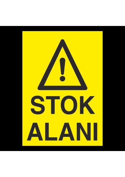 Stok Alanı 20 x 30 cm