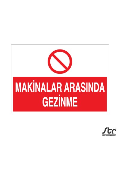 Makinalar Arasında Gezinme 20 x 30 cm