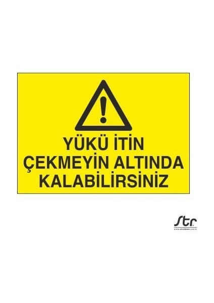 Yükün Altında Kalabilirsiniz 20 x 30 cm