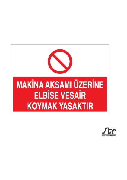Makina Aksamı Üzerine 20 x 30 cm