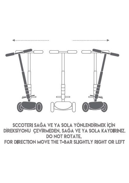 Rookie Rookie Fuşya 3 Tekerli Işıklı Mini Scooter modelleri