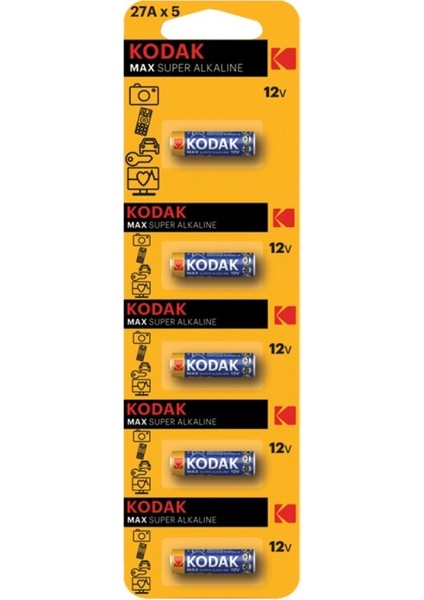 Ultra Alkalin Battery 27A5 - 5'li