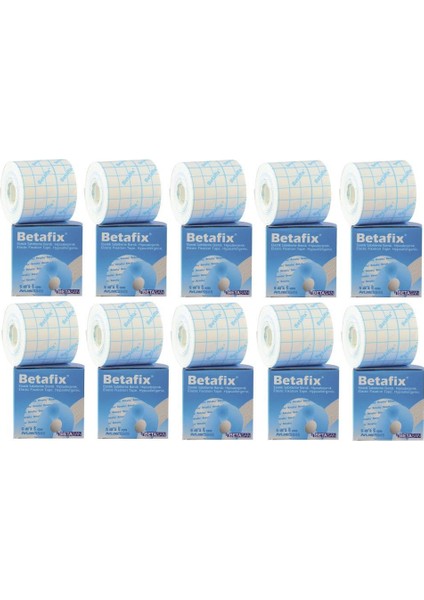 Betafix B5505 Esnek Sabitleme Bandı Fix Flaster 5m x 5cm 120 Adet