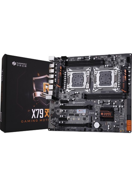 X79 Dual 1866 Mhz Ddr3 Soket 2011PIN Matx Anakart