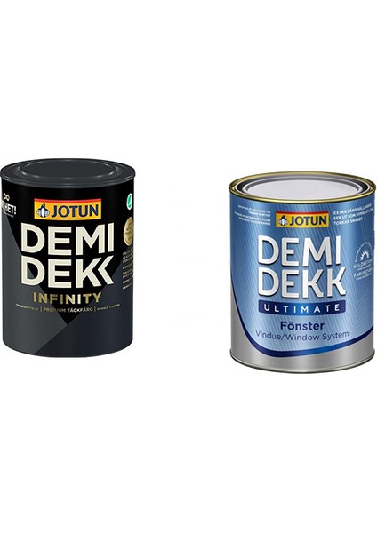 Demihvit 731 Demidekk Ultimate Fönster Ahşap Boyası 1 kg