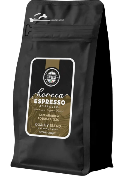 By Tüfekçi Espresso Horeca Çekirdek Kahve 250 gr