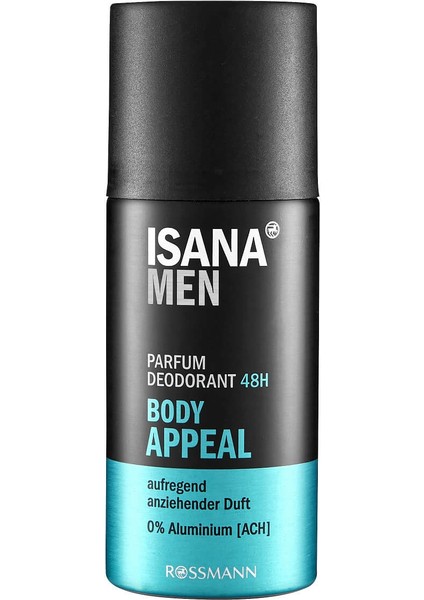 Men Parfüm Deodorant Body Appeal 150 ml