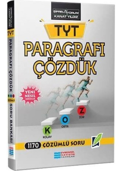YKS Paragrafı Çözdük Kolaydan Zora Çözümlü Soru Bankası