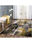 Halı Evrim HE154 Gri/Sarı 80x300 cm Modern Halı 2