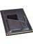 Defter Modelist Telefon Kılıflı Kareli Defter 17 x 24 cm Kahve 5465 1