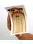 Sevimli Hayvanlar Temalı Pvc Plastik Çarpım Tablosu Kartları 8 x 19 cm 5