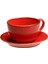 Seasons Kırmızı Tabaklı Çay Fincan 207 Cc 2