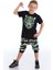 Pixel Tiger Erkek Çocuk T-shirt Kapri Şort Takım 1