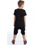 Pixel Tiger Erkek Çocuk T-shirt Kapri Şort Takım 2
