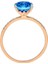 Pırlanta ve London Blue Topaz Taşlı Yüzük 0402R0012 3