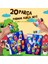 2 Set - 20 Parça Tox Emojiler ve Sebzeler Parmak Kukla 106/104 1