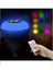 LED Hightek Gece Lambası Bluetooth Hoparlör Rgb Ledli Lamba Kumandalı Mp3 Çalar Ampul 4