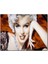 Cakatablo Ahşap Tablo Marilyn Monreo Beyaz Saç Gülümseme Görseli 1