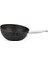 Black Line Boomerang Granit Döküm 30 cm Wok Tava Siyah 1