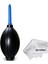 Fotograf Makineleri ve Lensleri Temizlemek Için Hava Pompası Dust Blower + Microfiber Bez 1