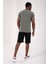 Çağla Erkek Basic Kısa Kol Standart Kalıp V Yaka T-Shirt - 87912 1