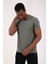 Çağla Erkek Basic Kısa Kol Standart Kalıp V Yaka T-Shirt - 87912 5