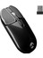 SM-619 Metalik Siyah 1600dpi Süper Sessiz Şarjlı Premium Kablosuz Mouse 1