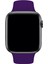 Apple Watch Uyumlu 38 mm Renkli Kordon - Mor 2
