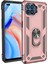 Oppo Reno 4 Lite Kapak Military Yüzüklü Stantlı Panzer Tank Kılıf - Rose Gold 1