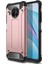 Xiaomi Redmi Note 9 Pro 5g Kapak Çift Katmanlı Zırh Tank Kılıf - Rose Gold 1