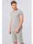 2169 Modal O Yaka Erkek T-Shirt - Gri Melanj 1
