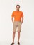 Bej Pamuklu Nanotex Slim Fit Şort 1