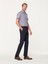 Lacivert Pamuklu Nanotex Slim Fit Chino Pantolon 3