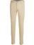 Bej Pamuklu Modern Fit Chino Pantolon 1