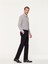 Siyah Pamuklu Slim Fit Chino Pantolon 3
