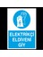 Elektriçi Eldiveni Giy 20 x 30 cm 1