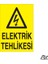 Elektrik Tehlikesi 20 x 30 cm 1