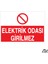 Elektrik Odası Girilmez 20 x 30 cm 1