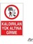 Kaldırılan Yükün Altına Girme 20 x 30 cm 1