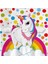 Rainbow Unicorn Kağıt Peçete 33X33CM 16 Lı Lisanslı 1